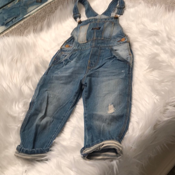 zara baby boy overalls